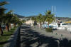 Rue pitonne du port de cavalaire