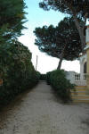 Le chemin d'accs  la plage